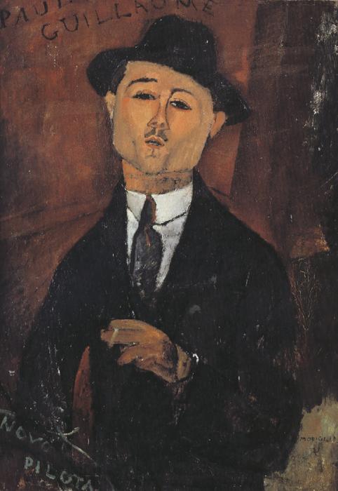 Amedeo Modigliani Portrait of paul Guillaume (mk39)